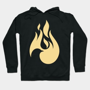 The dove and the flame of fire are symbols of God's Holy Spirit, peace and humility Hoodie